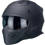 Helm Vito Jet Bruzano Mat Zwart (M), M, Heren, Jethelm, Tweedehands