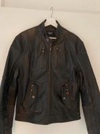 Leren jas maat 52, Maat 52/54 (L), Bruin, Gedragen, Arma