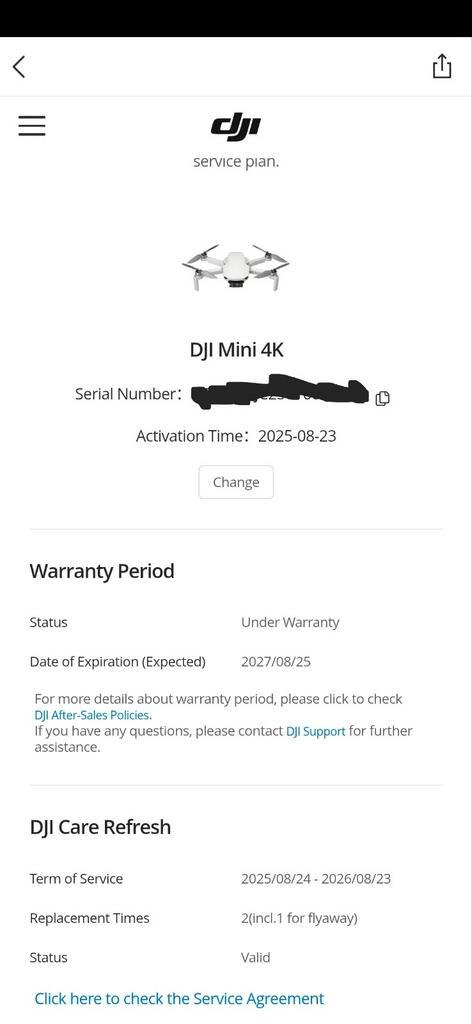 DJI Mini 4K Drone met veel extra's en dji care refresh, Audio, Tv en Foto, Drones, Zo goed als nieuw, Drone met camera, Ophalen of Verzenden