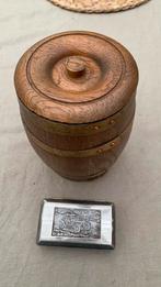 Vintage tabakspot, Schimmelpenninck en tabaksblikje, Antiek en Kunst, Curiosa en Brocante, Ophalen of Verzenden