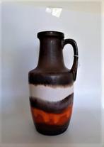 Scheurich vaas bruin-creme-oranje 404-26 (8039), Huis en Inrichting, Woonaccessoires | Vazen, Ophalen, Zo goed als nieuw, Aardewerk of Porselein