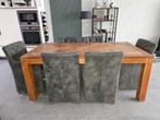 Houten eetkamertafel 190x95x80., Huis en Inrichting, Complete inboedels, Ophalen of Verzenden