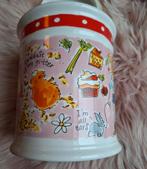 Blond Amsterdam voorraadpot - Nieuwstaat, Porselein of Keramiek, Schaal, Rond, Nieuw