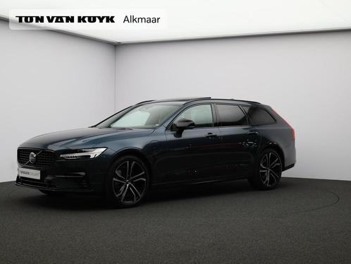 Volvo V90 T6 350PK Plug-in hybrid AWD Ultimate Dark / Long R, Auto's, Volvo, Bedrijf, Te koop, V90, 360° camera, 4x4, ABS, Achteruitrijcamera