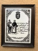 BRABANT Gedenktegel Schoonhoven, Ophalen of Verzenden