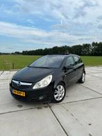 Opel Corsa 1.4 5 Deurs Panormadak 2008 Zwart, Voorwielaandrijving, 1063 kg, Zwart, 4 cilinders