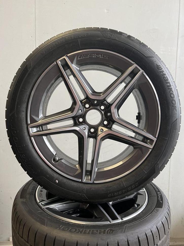19” Mercedes benz s Klasse amg  velgen zomerbanden tpms orig, Auto-onderdelen, Banden en Velgen, Banden en Velgen, Zomerbanden