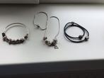 Pandora 2 armbanden en 1 ketting, Ophalen of Verzenden, Zo goed als nieuw, Zilver