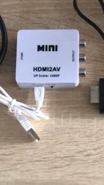 Hdmi2AV mini adapter, Ophalen of Verzenden, Zo goed als nieuw