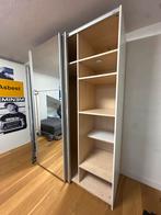 Grote kledingkast met spiegeldeur, Huis en Inrichting, Overige materialen, Gebruikt, 100 tot 150 cm, 200 cm of meer