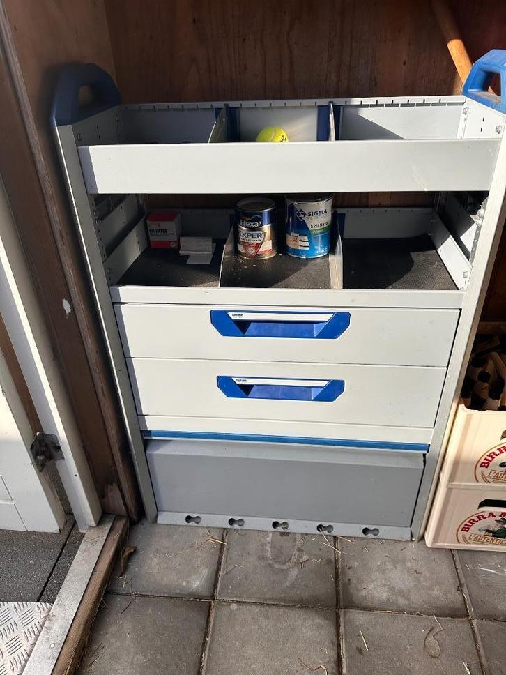 Bedrijfsauto inrichting.      Sortimo Globelyst, Auto diversen, Overige Auto diversen, Ophalen