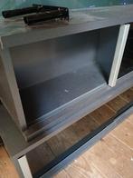 2 langwerpige kasten, Huis en Inrichting, Ophalen, Gebruikt, 100 tot 150 cm, Glas
