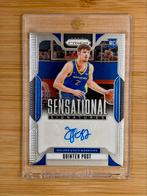 Quinten Post 2024-25 Panini Prizm - Sensational Signatures, Hobby en Vrije tijd, Stickers en Plaatjes, Ophalen of Verzenden, Zo goed als nieuw