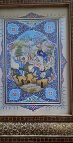 Perzisch miniatuur van jachtpartij, Ophalen