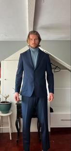Van Gils pak Navy, Ophalen of Verzenden, Zo goed als nieuw, Maat 48/50 (M), Blauw