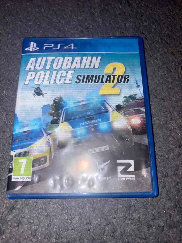 Autobahn Police Simulator 2 - PS4, Spelcomputers en Games, Games | Sony PlayStation Vita, Zo goed als nieuw, Simulatie, 1 speler