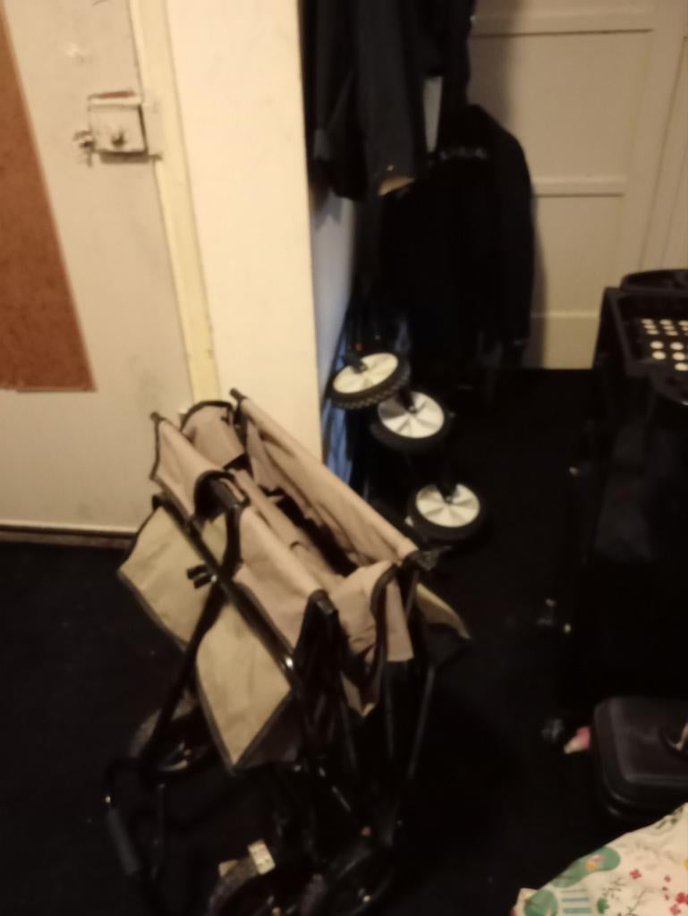 Boedel kar opvouwbaar en trekstang, Ophalen, Hondenkar, Opvouwbaar