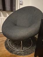 Fauteuil 'Lokom' - antraciet, Huis en Inrichting, Stoelen, Ophalen, Gebruikt, Grijs, Eén