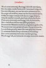 Sonnetten van P.C. Hooft (1923), Ophalen of Verzenden