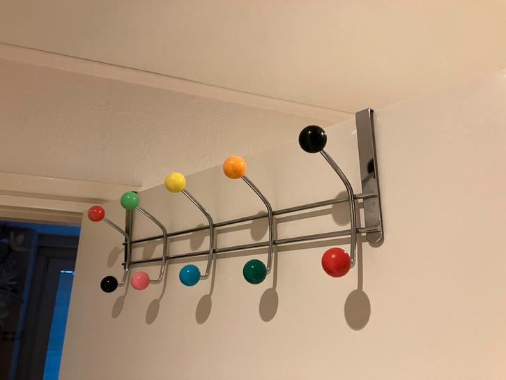 Vintage Space Age Deur Kapstok - Zonder Boren!, Huis en Inrichting, Woonaccessoires | Kapstokken, Zo goed als nieuw, Overige typen