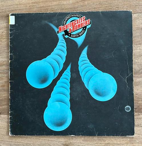 LP Manfred Mann's Earth Band – Nightingales & Bombers, Cd's en Dvd's, Vinyl | Rock, Gebruikt, Poprock, 12 inch, Ophalen of Verzenden