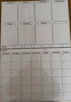 Magnetische week- en maandplanner, Ophalen of Verzenden, Nieuw