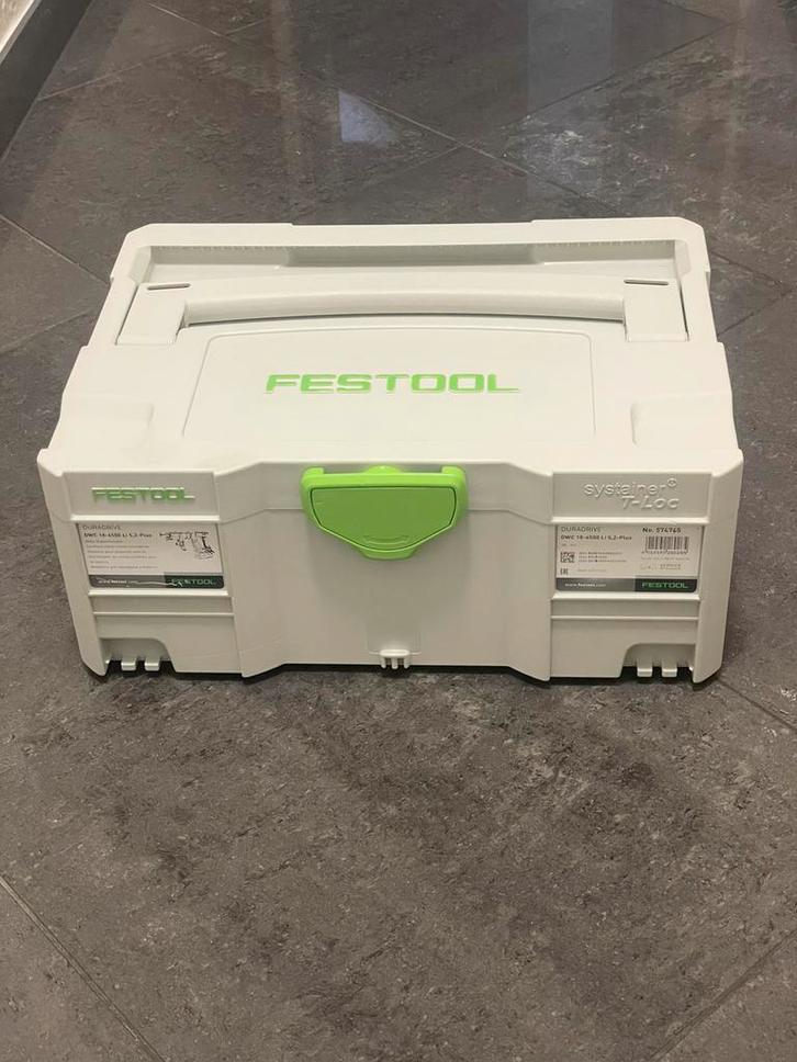 Festool systainer voor DWC 18- Accu Schroefautomaat, Doe-het-zelf en Verbouw, Gereedschapskisten, Zo goed als nieuw, Ophalen of Verzenden