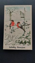 Willy Schermelé, Gelukkig.Nieuwjaar, 2 vinkjes in de winter, Verzenden, 1940 tot 1960, Gelopen, Overige thema's