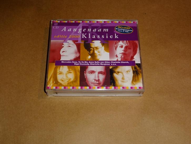 2 CD Aangenaam Klassiek 2000, Cd's en Dvd's, Cd's | Klassiek, Zo goed als nieuw, Ophalen of Verzenden