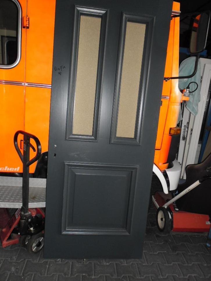 nieuwe hardhouten voordeur merk weekamp, Doe-het-zelf en Verbouw, Deuren en Horren, Nieuw, Buitendeur, 200 tot 215 cm, 80 tot 100 cm