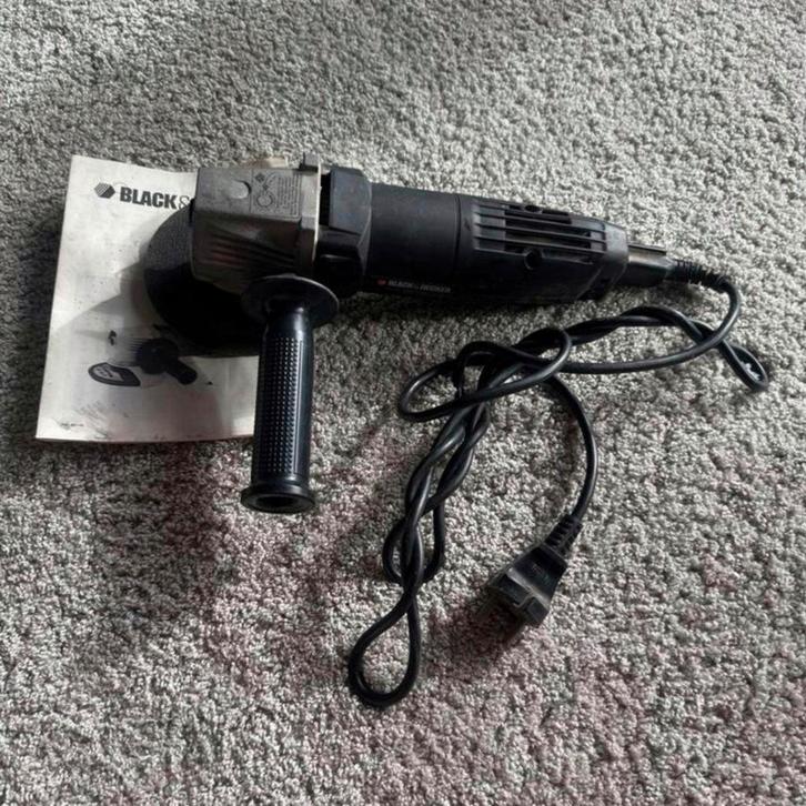 Black en Decker Slijptol 115 mm slijper, Doe-het-zelf en Verbouw, Gereedschap | Slijpmachines, Ophalen of Verzenden