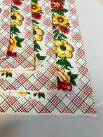 Vintage Tafelmatten/Theedoeken - 70s Katoen, Huis en Inrichting, Keuken | Textiel, Ophalen of Verzenden, Gebruikt, Overige kleuren