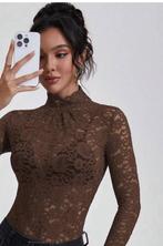 Body /top /bodysuit met kant maat xl hunkemoller, Ophalen of Verzenden, Zwart, Body of Korset