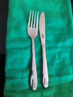 Leuk kinderbestek setje, Ophalen of Verzenden, Zo goed als nieuw, Rvs of Chroom, Vaatwasserbestendig