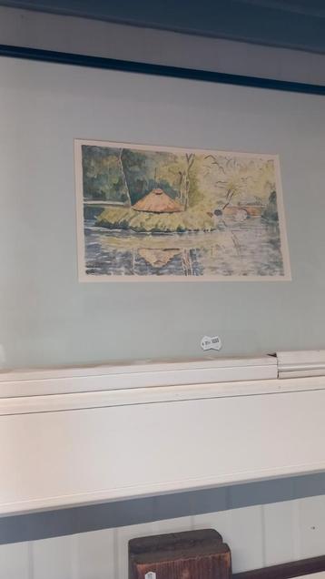 diverse decoraties, foto's, plaat in lijst, zeefdruk, ets. beschikbaar voor biedingen