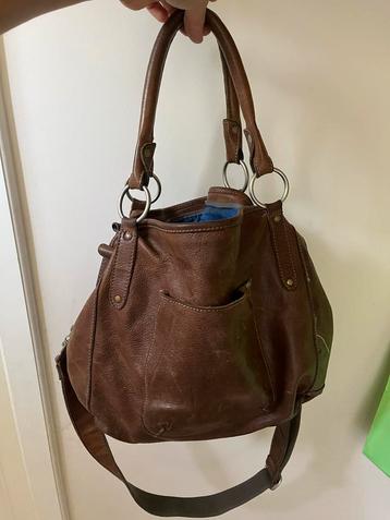 Cowboysbag Bruine luiertas beschikbaar voor biedingen