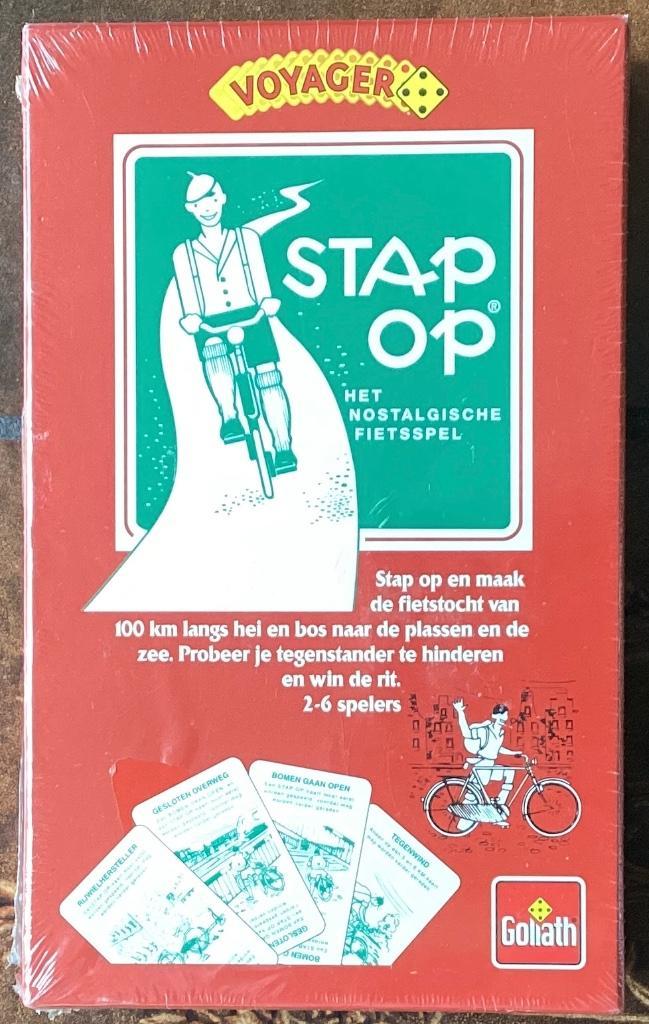 Stap op het nostalgische fietsspel, Hobby en Vrije tijd, Gezelschapsspellen | Kaartspellen, Nieuw, Ophalen of Verzenden