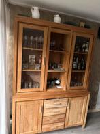 Buffetkast grenen twee delen, Ophalen, Gebruikt, 200 cm of meer, 150 tot 200 cm