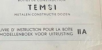 Temsi Instructiefolder & Prijslijsten 1970-1983 beschikbaar voor biedingen