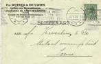 Fa. Ruiter + De Vries, Leeuwarden - 05.1929 - briefkaart, Postzegels en Munten, Brieven en Enveloppen | Nederland, Ophalen of Verzenden