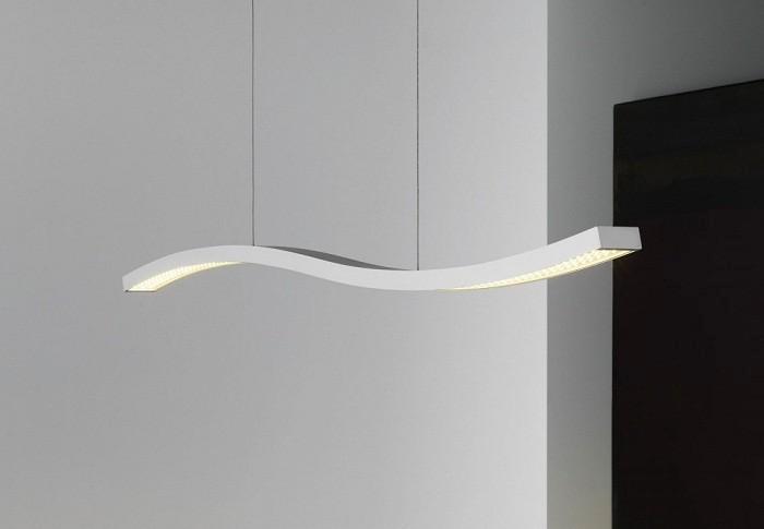 Serpentine Suspension Lamp Nieuw In Doos!, Huis en Inrichting, Lampen | Hanglampen, Nieuw, Minder dan 50 cm, Glas, Ophalen of Verzenden