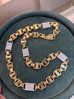 18KT Goud - 118.6 Gram - Ketting - PLATTE MAGNUM, Sieraden, Tassen en Uiterlijk, Kettingen, Ophalen, Nieuw, Goud, Goud