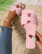 Leuke NIEUWE slippers van SHEIN, Kleding | Dames, Schoenen, Ophalen of Verzenden, Zo goed als nieuw, Roze