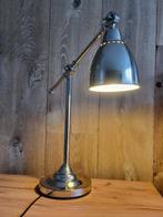 Barometer Work lamp, Steel, Brush finish, Huis en Inrichting, Lampen | Tafellampen, Minder dan 50 cm, Gebruikt, Metaal, Ophalen