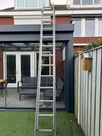 Aluminium schuifladder, Ladder, Gebruikt, Opvouwbaar of Inschuifbaar, 4 meter of meer