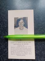 Foto-bidprentje Hontenisse R'dam Mathilda de Kever 1918 1960, Ophalen, Bidprentje