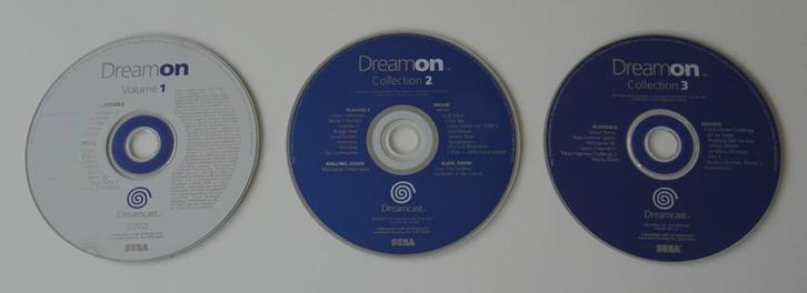 3 x DreamOn Collection voor Sega Dreamcast, Spelcomputers en Games, Games | Sega, Zo goed als nieuw, Saturn of Dreamcast, Ophalen
