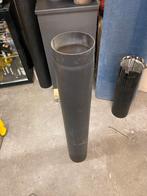 Zwarte Kachelpijp - Ø150, 100cm, Ophalen, Gebruikt, Kachel