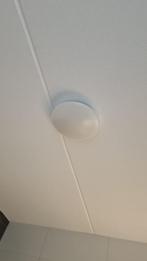 Ikea BARLAST Led-plafond-/wandlamp, wit, 25 cm, Ophalen, Zo goed als nieuw, Kunststof, Minimalist