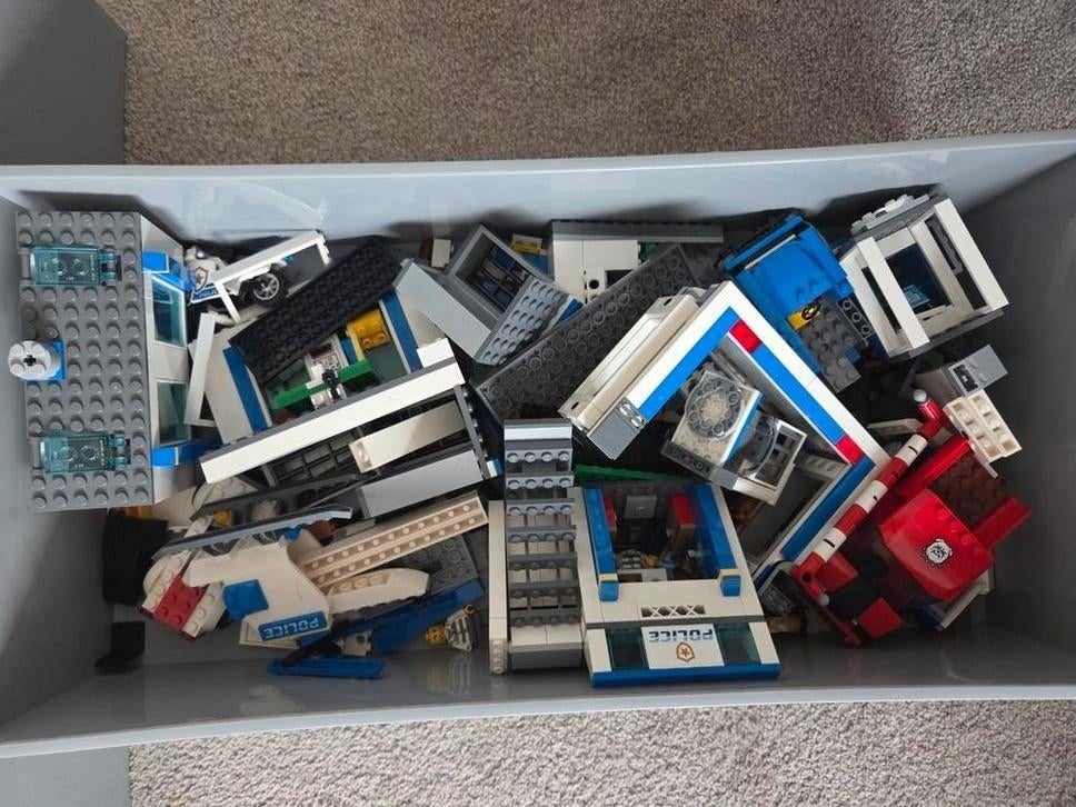 Lego City politiebureau 60246, Ophalen of Verzenden, Zo goed als nieuw, Complete set, Lego